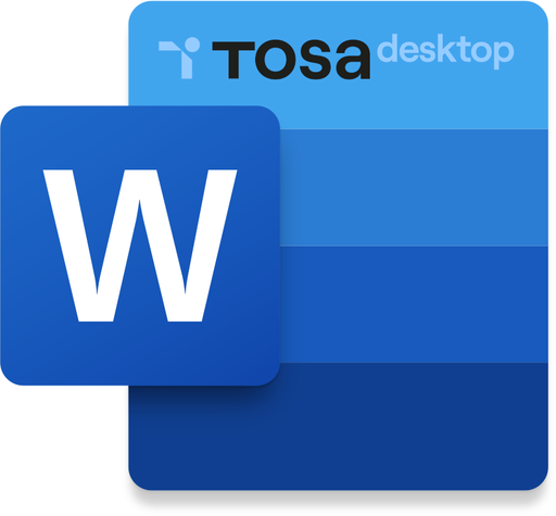 Certification TOSA MS Word